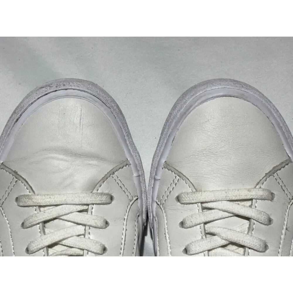 Madewell white leather sneakers  Size 8
